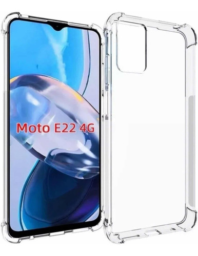 Funda + Vidrio Templado Para Motorola E22 E22i