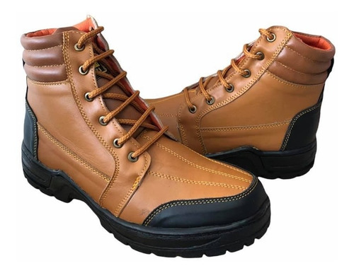 Bota Industrial Miel Con Casco