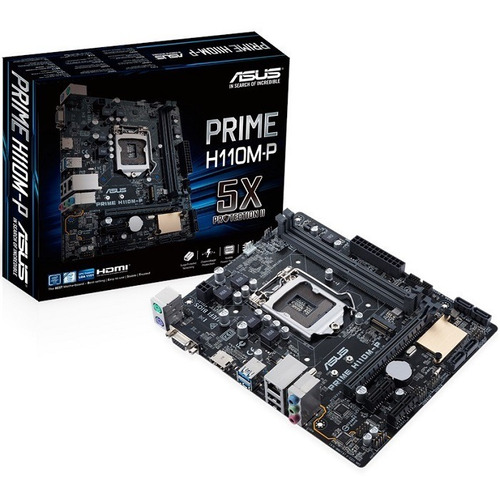 Tarjeta Madre Asus Prime H110m-p Usb3 Hdmi Ddr4 1151 /v