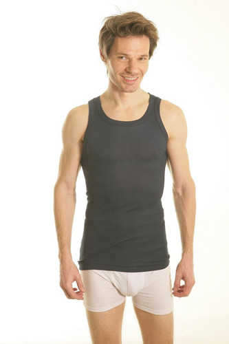 Imagen 2 de 6 de Camiseta Musculosa Color T/especiales Morley 100% Algodon