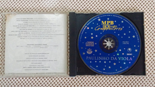 Cd Mpb Compositores - Vol.17 - Paulinho Da Viola (Usado)
