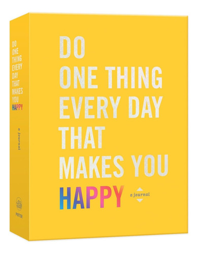 Libro: Do One Thing Every Day That Makes You A Journal (do O