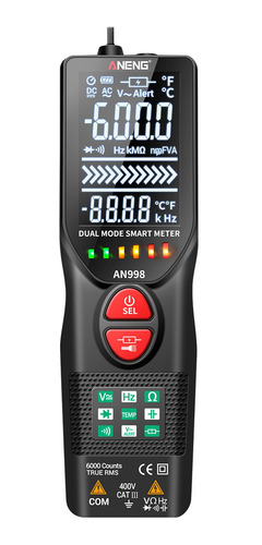 Aneng Multímetro Digital Inteligente Totalmente Automático