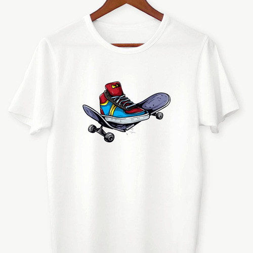 Remera Skate Zapatilla Urban 