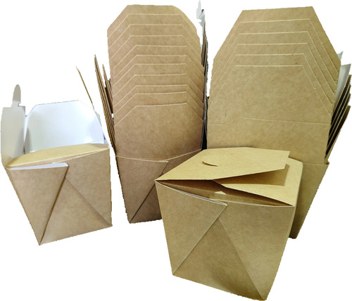 Caja Comida Para Llevar, 100 Cajas, Chilaquiles, China, 26oz