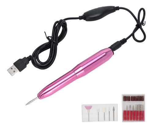 Pluma Perforadora De Uñas Máquina Pulidora De Uñas De