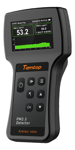 Temtop Monitor Profesional Calidad Aire Pm2.5 Pm10 Sensor