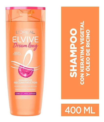Pack X 6 Unid. Shampoo  Dream Long X400ml Elvive