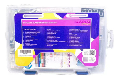 Kit Starter Arduino Compatible Avanzado Con Libro Y Caja