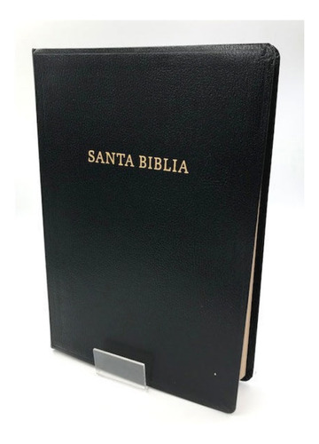 Biblia Reina Valera 1960 Letra Super Gigante Piel Negro