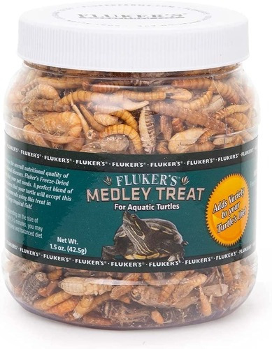 Fluker Labs Sfk72020 Tortuga Acuática Medley Treat Food 1,5