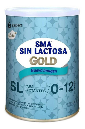 Leche De Fórmula En Polvo Aspen S26 Gold S/l 400g 0a12 Meses