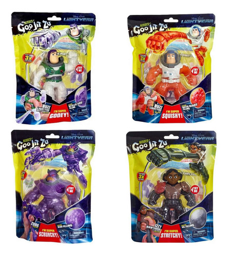 Figura Personajes Lightyear Goo Jit Zu Ploppy 270591