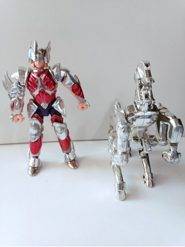 Caballeros Del Zodiaco Hagen Merak Beta Vintage Bandai 1988