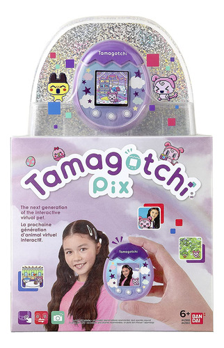 Tamagotchi 42902 Bandai Pix-la Próxima Generación De Virtual