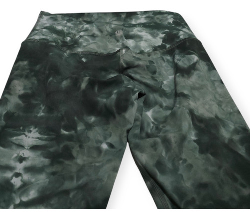 Legging Lululemon Verde/blanco Talla 6 (Usado)