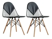Comprar Outlet Sillas De Comedor Bertoia Nórdica Eames X 2 Unidades