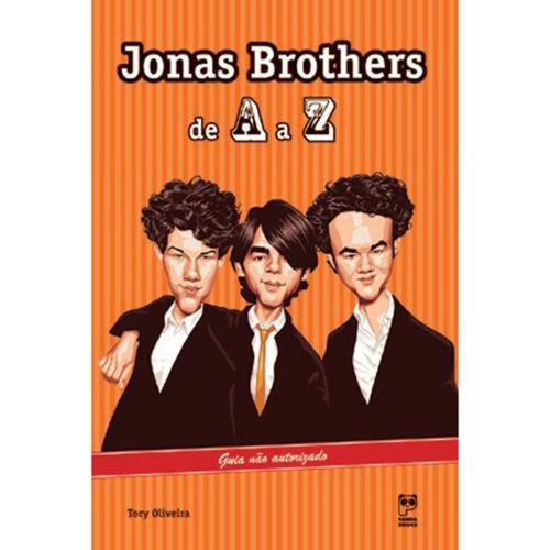 Livro - Jonas Brothers De A A Z Novo Lacrado