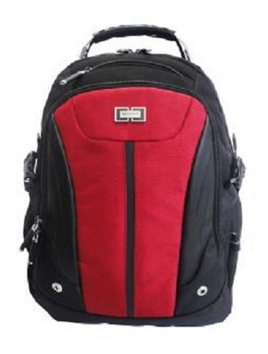 Mochila Notebook Masculina Vermelha Executiva Santino