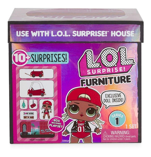 Imagen 4 de 6 de Lol Surprise Furniture Cozy Coupe With M.c. Swag & 10+ S