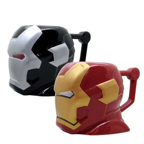 Mug - Taza Coleccionable Avengers Ironman Ceramica 450 Ml 