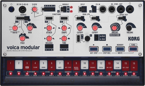 Imagen 2 de 8 de Korg Volca Modular Sintetizador Semi-modular Cuotas