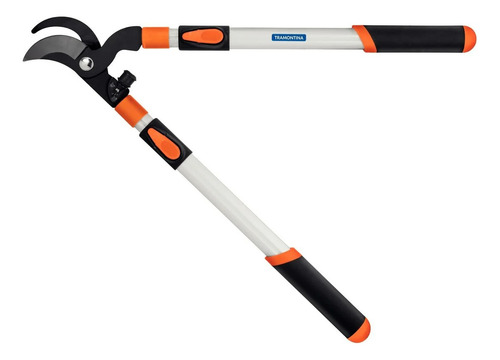 Tesourao Poda Bypass Cabo Extensivel - Tramontina Cor Laranja