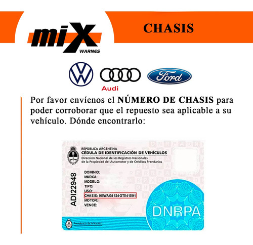 Semieje Izquierdo P/ Vw Sharam 1.9 Tdi 01/10