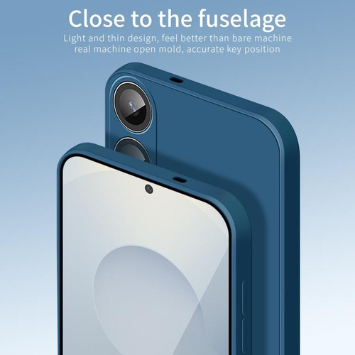 Capa De Silicone Líquido Tpu Para Samsung S25 Edge/s24/a16