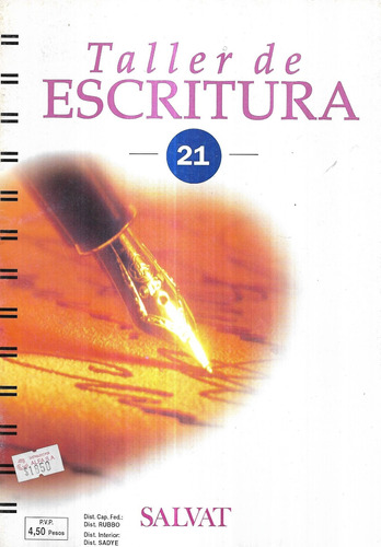 Taller De Escritura 21 Agudizar Los Sentidos / Salvat