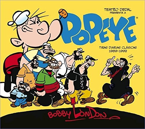 Libro Popeye Tiras Diarias Clasicas 1989-1992 Vol 2  De Lond