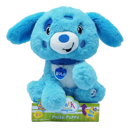 Peluche Cachorro Rolo The Blue 8.5'' Spark Create Imagine