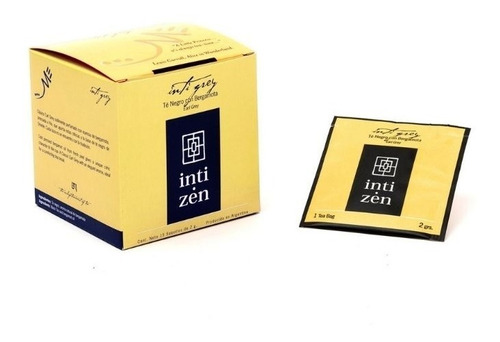 Inti Zen Te Inti Grey Caja X 15 Saquitos Te Negro