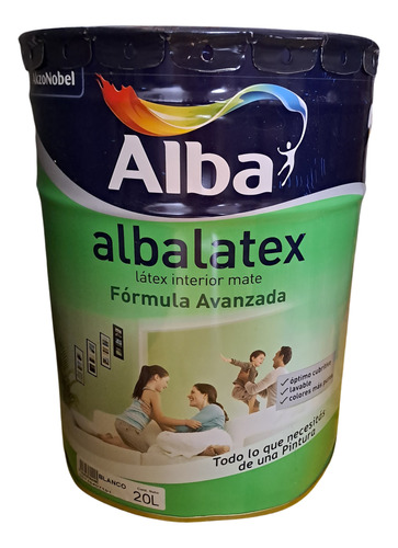 Alba Albalatex Látex Mate 20l Blanco  - No Hago Envios.