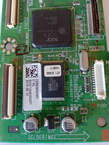 Placa T-com Tv Lg 42pj250 , Funcionando Perfeitamente . (Usado)