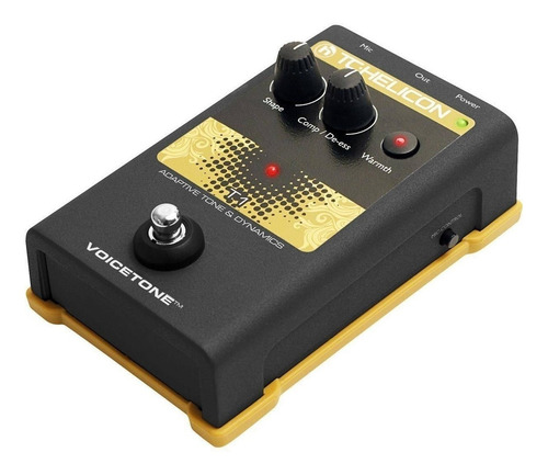 Pedal de efecto TC Helicon Voicetone T1 negro