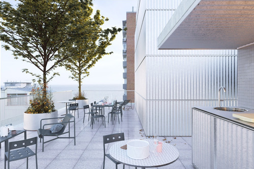 Venta Apartamento Monoambiente Con Terraza Centro