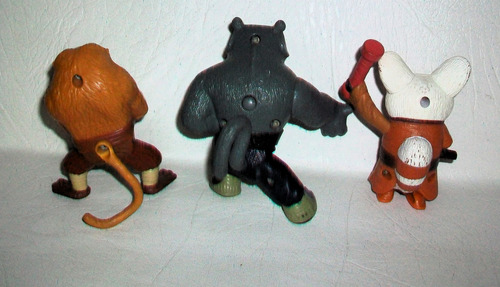 Kung Fu Panda Muñecos Mcdonalds Lote Y Precio X 3 (Usado)