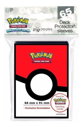 Sleeves Shields Deck Protector Ultra Pro - Pokebola Pokemon