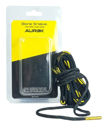 Limpeza Arma Bore Snake Calibre 12 Ga - Aurok