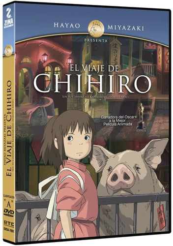 Dvd El Viaje De Chihiro Hayao Miyazaki