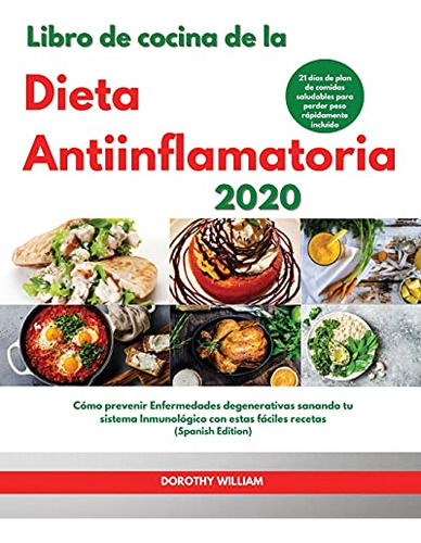 Libro De Cocina De La Dieta Antiinflamatoria 2020 I Anti-inf