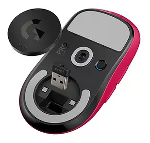 Imagen 3 de 4 de Mouse Gamer Logitech G Pro X Superlight Magenta -crazygames