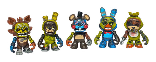 Paquete Figuras Cambia Caras Five Nights At Freddy's 