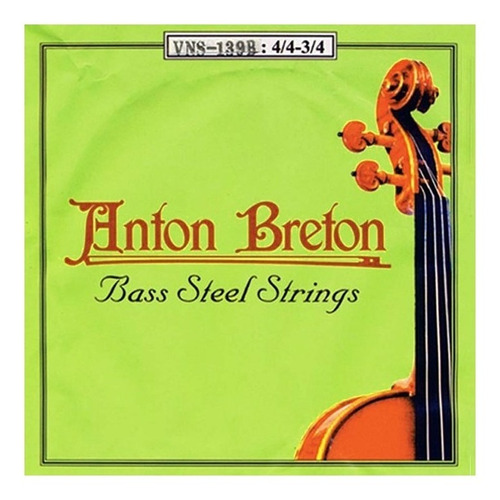 Encordado Contrabajo 3/4 Anton Breton Vns-139b