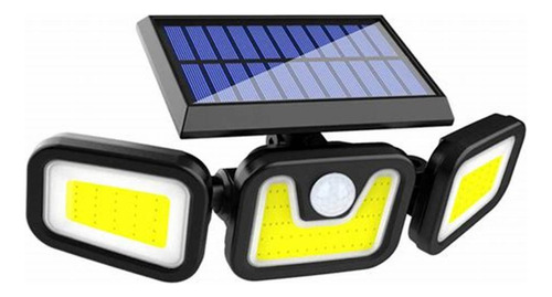 Refletor Led Solar Ecolight Com 3 Cabeças 600w Fretegrátis