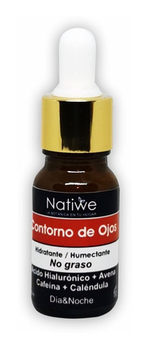 Serum Contorno De Ojos Con Ácido Hialurónico Y Cafeína