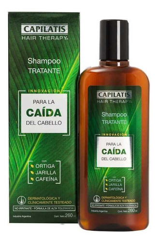 Shampoo  Tratan Cafeina X260ml Capilatis