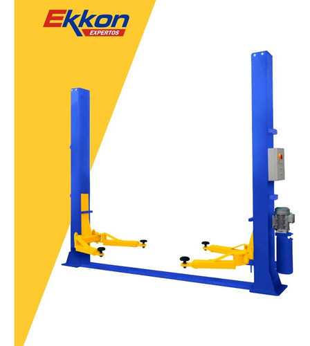 Elevador Autos Kommberg 2 Columnas Bomba Electrohidraulico R