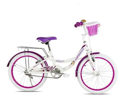 Bicicleta Topmega Rodado 20 Kids Nena Niñas ** Fas